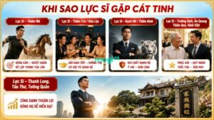 Sao Lực Sĩ khi hội ngộ cát tinh