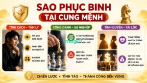 Ý nghĩa sao Phục Binh tỏa mệnh