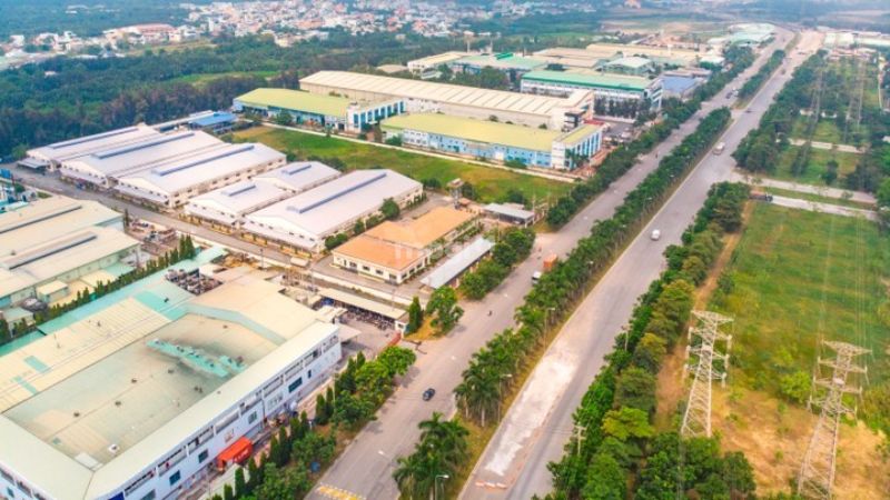 Tổng số các khu công nghiệp ở Bình Dương