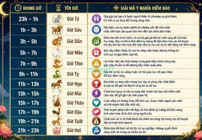 Giải mã ý nghĩa cắn vào lưỡi theo khung giờ