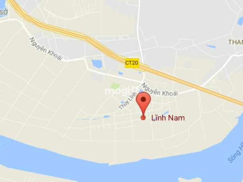 Nhà ngõ đường Lĩnh Nam có vị trí thuận lợi