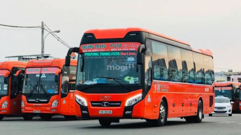 Các tuyến xe hoạt động tại bến xe mới Cần Thơ 