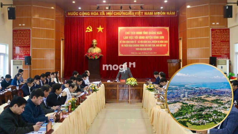 Vị trí và tiềm năng bất động sản tại Ngã Ba Dốc Sỏi 2 Tình hình phát triển kinh tế - xã hội huyện Bình Sơn