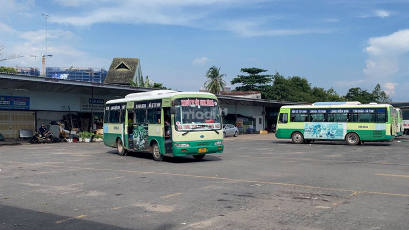 Các tuyến xe buýt hoạt động tại bến xe Tây Ninh