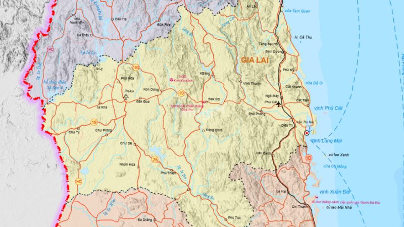 Bình Định sáp nhập với tỉnh Gia Lai