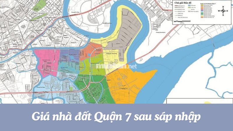 Giá nhà đất Quận 7 sau sáp nhập có xu hướng tăng nhẹ