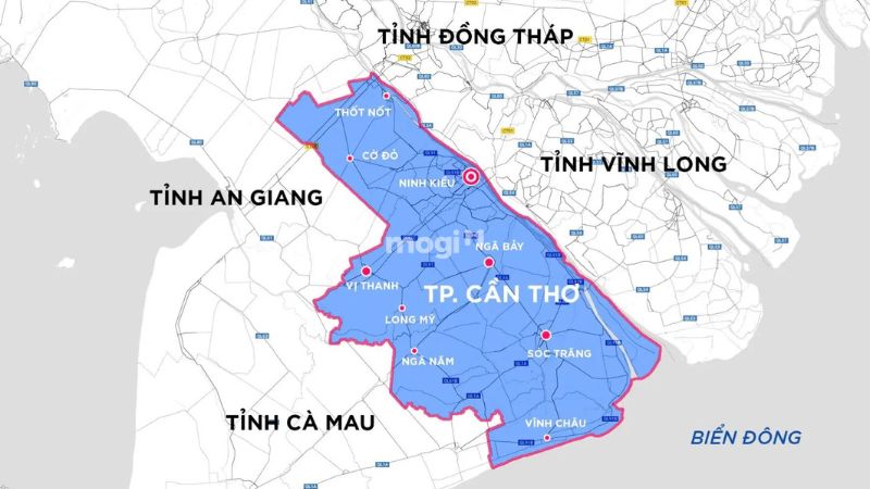 Sáp nhập tỉnh Sóc Trăng: Cập nhật xã phường mới và biến động giá BĐS 1 sáp nhập tỉnh sóc trăng 2025