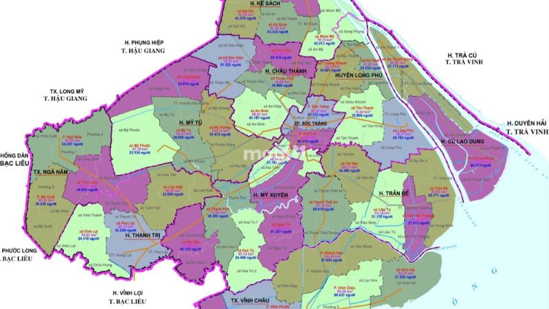 Sáp nhập tỉnh Sóc Trăng: Cập nhật xã phường mới và biến động giá BĐS 2 Những thay đổi sau khi sáp nhập tỉnh Sóc Trăng