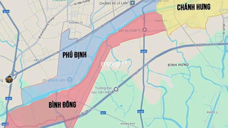 Giá nhà đất Quận 8 sau sáp nhập: Biến động & dự báo 2025 1 Thông tin tổng quan việc sáp nhập phường tại Quận 8