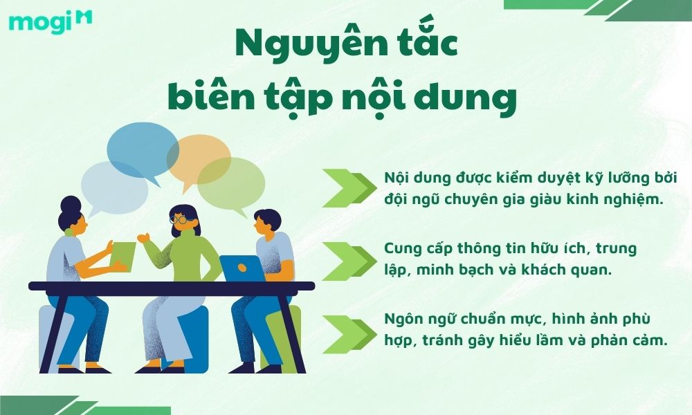 Nguyên tắc biên tập nội dung Mogi.vn