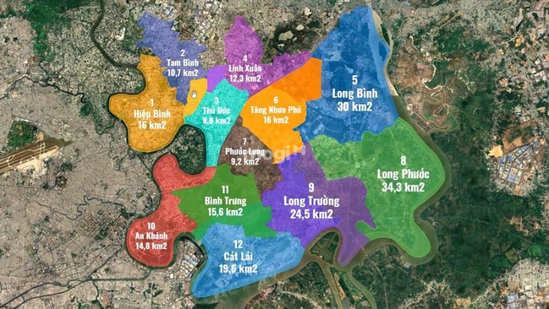 Sau khi sáp nhập, giá đất tại Thủ Đức có xu hướng tăng cao