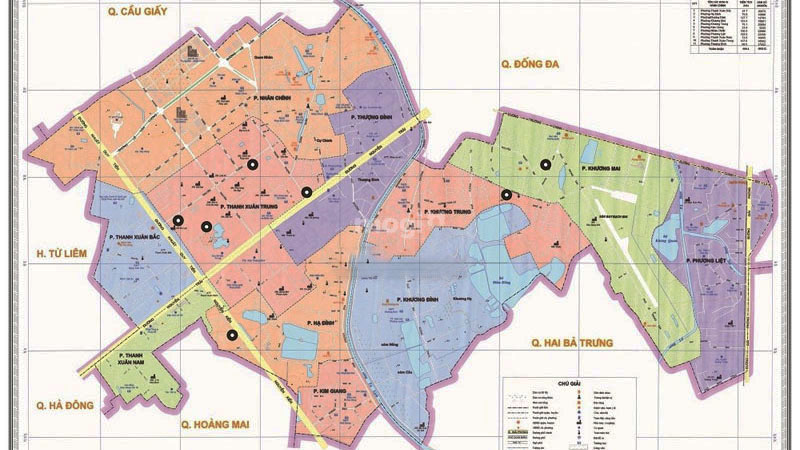 Biến động giá nhà đất quận Thanh Xuân sau sáp nhập năm 2025 1 Thông tin tổng quan về sáp nhập quận Thanh Xuân từ 1/7/2025