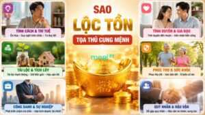 Sao Lộc Tồn: Quý Tinh chủ về quyền lực, tài lộc tại Mệnh và các cung 4 Đặc điểm của người có sao Lộc Tồn tại Mệnh