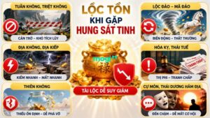 Sao Lộc Tồn: Quý Tinh chủ về quyền lực, tài lộc tại Mệnh và các cung 12 Sao Lộc Tồn khi hội hung tinh