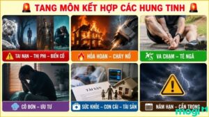 Sao Tang Môn: Chủ về đau buồn, chia ly và mất mát cần hóa giải 13 Tang Môn khi gặp hung tinh