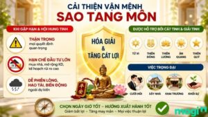 Sao Tang Môn: Chủ về đau buồn, chia ly và mất mát cần hóa giải 14 Hóa giải Tang Môn khi nhập hạn hoặc hội hung tinh