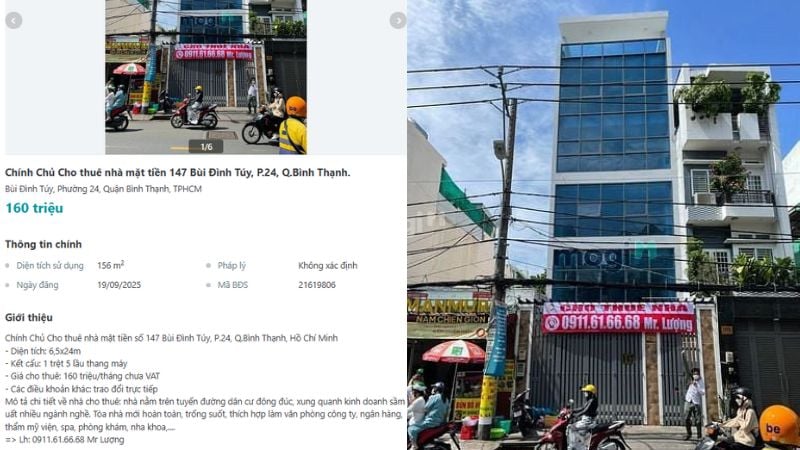 Mẫu đăng tin cho thuê mặt bằng cửa hàng nhỏ hiệu quả