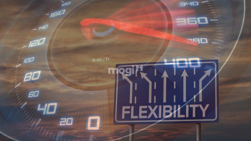 Thể hiện tốc độ và tính linh hoạt