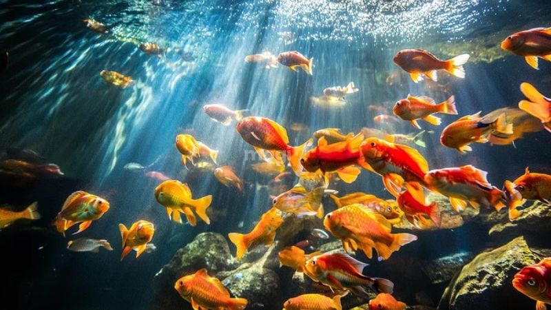 hiện tượng cá vào nhà là điềm tốt