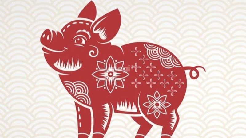 Tuổi Quý Hợi 1983 cầm tinh con heo, thuộc Đại Hải Thủy 