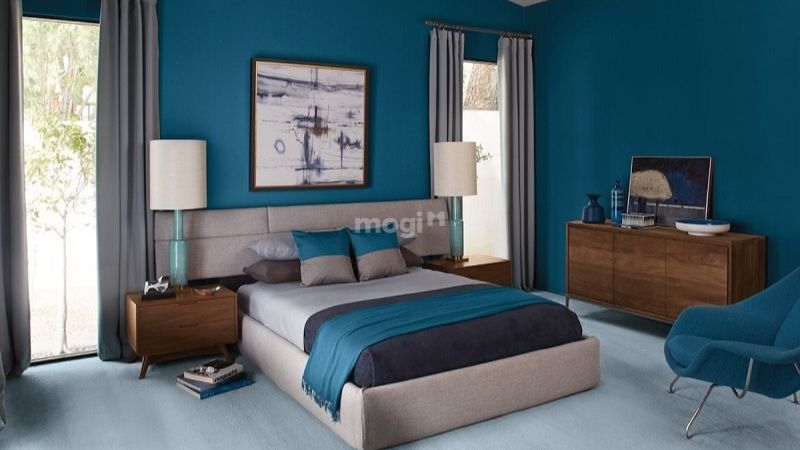 Gia chủ mệnh Mộc nên lựa chọn màu sắc tương sinh hoặc tương hợp với bản mệnh