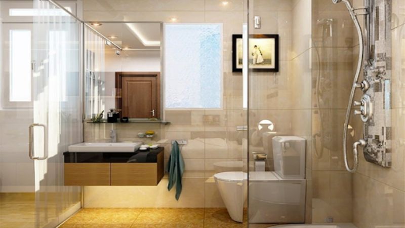 bố trí không gian nhà vệ sinh, phòng tắm sao cho hợp phong thủy và hợp lý về mặt khoa học