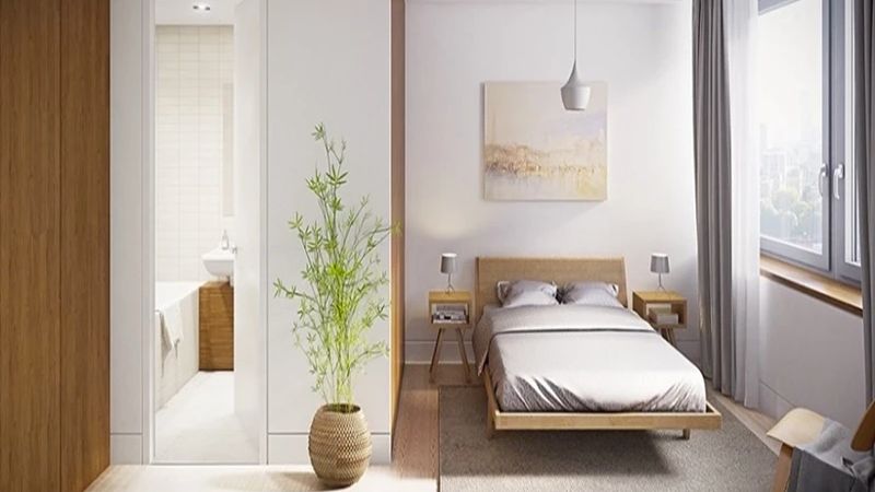 Thiết kế nhà vệ sinh trong phòng ngủ