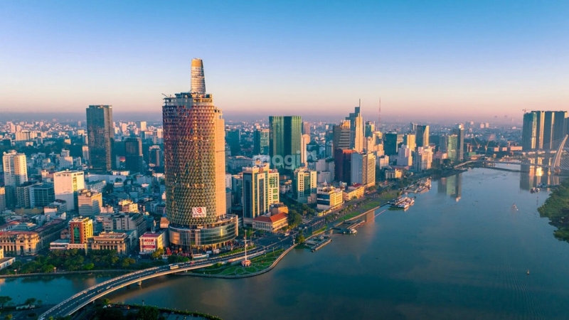 Các phân khúc bất động sản sôi động dịp cuối năm 2025 1 Toàn cảnh TP.HCM nhìn từ trên cao