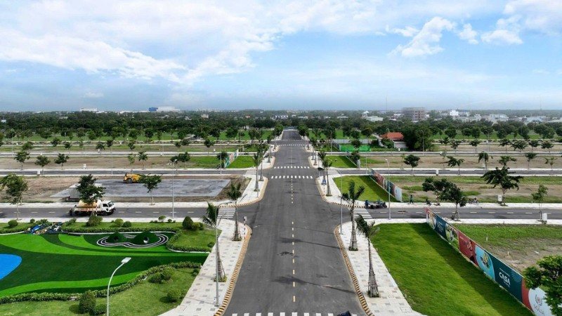 Dự án đất nền có hệ thống hạ tầng hoàn thiện sẽ thu hút vốn đầu tư nhiều hơn (Nguồn: Internet)