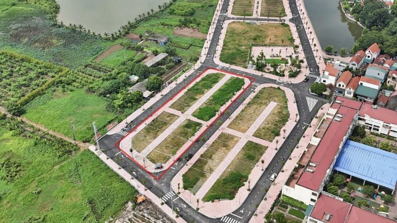 Đất nền Hưng Yên có lô trúng giá 110 triệu/m2 (Nguồn: Báo Lao động)