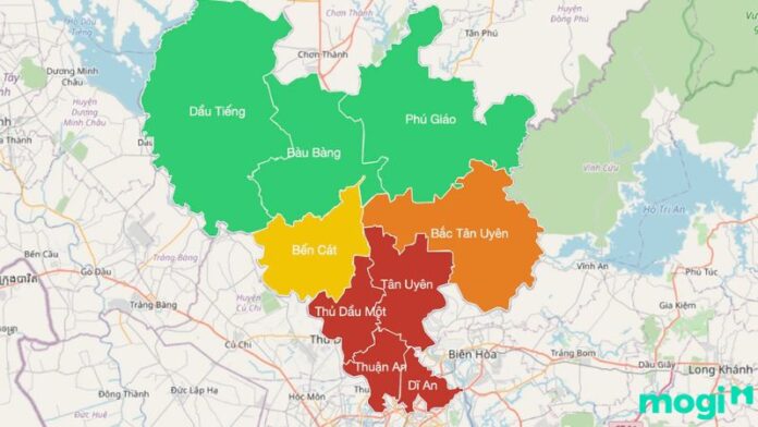 Sáp nhập tỉnh Bình Dương: Danh sách xã phường, giá nhà đất 2025