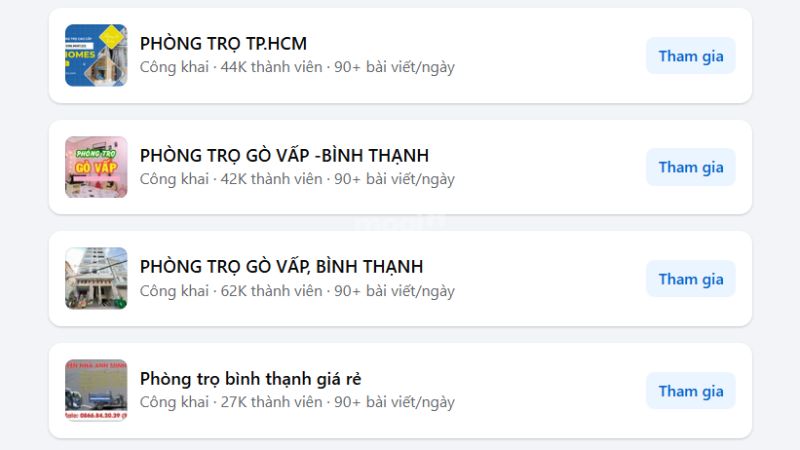 Bài đăng trên các hội nhóm mạng xã hội sẽ bị trôi rất nhanh (Nguồn: Facebook)