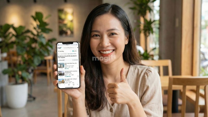 Tìm kiếm giá nhà đất trên Mogi.vn