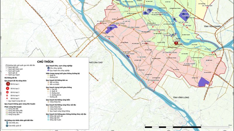 Thông tin quy hoạch đô thị tại Đồng Tháp mới nhất.