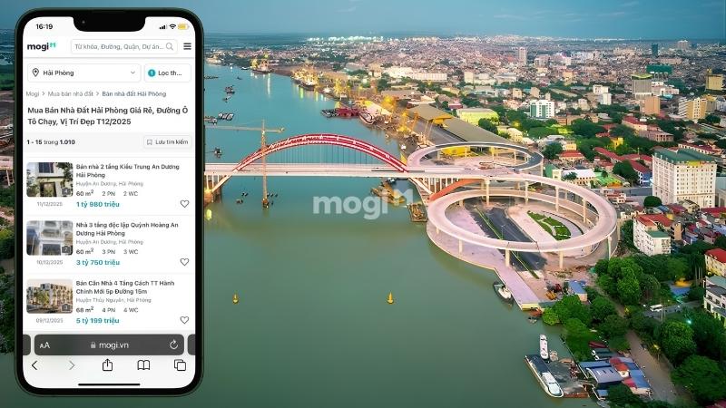 Mua bán nhà đất Hải Phòng giá tốt, chính chủ và uy tín trên Mogi.vn