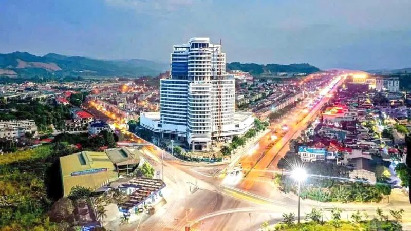 Hạ tầng đô thị khang trang, không gian xanh, hiện đại tại TP.Lào Cai