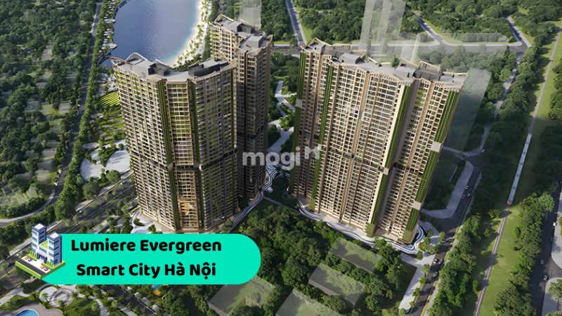 Top chung cư dưới 3 tỷ tại Hà Nội được săn đón hàng đầu hiện nay 2 Dự án Lumiere Evergreen Smart City Hà Nội