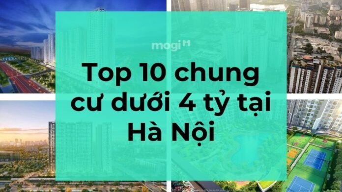 Top chung cư dưới 4 tỷ Hà Nội