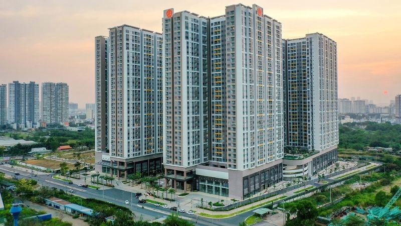 Cập nhật dự án chung cư mở bán Quý 1/2026 TPHCM mới nhất 3 Q7 Saigon Riverside được xây dựng với quy mô 5 block