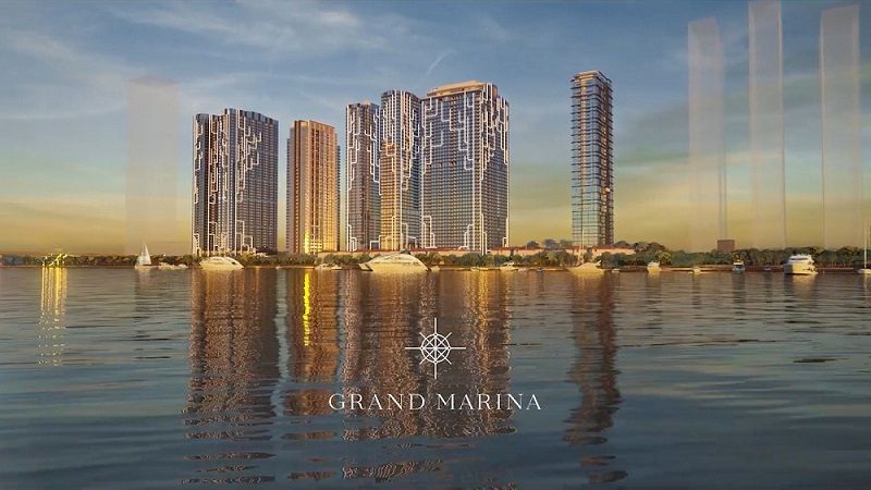 Toàn cảnh Grand Marina Saigon (Nguồn ảnh: grand.marina.vn)
