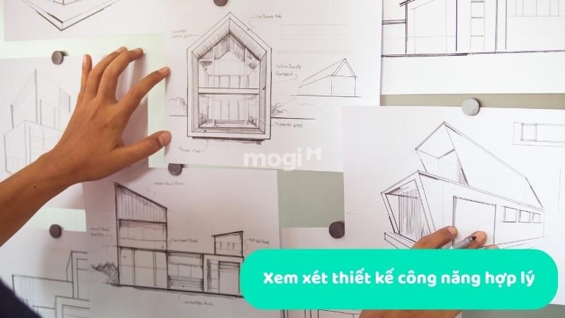 Xem xét kỹ thiết kế công năng hợp lý