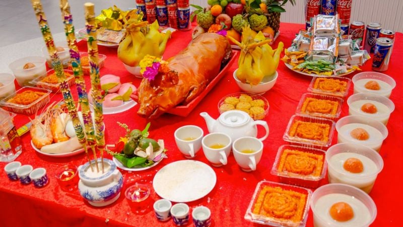 Lễ vật cúng động thổ 