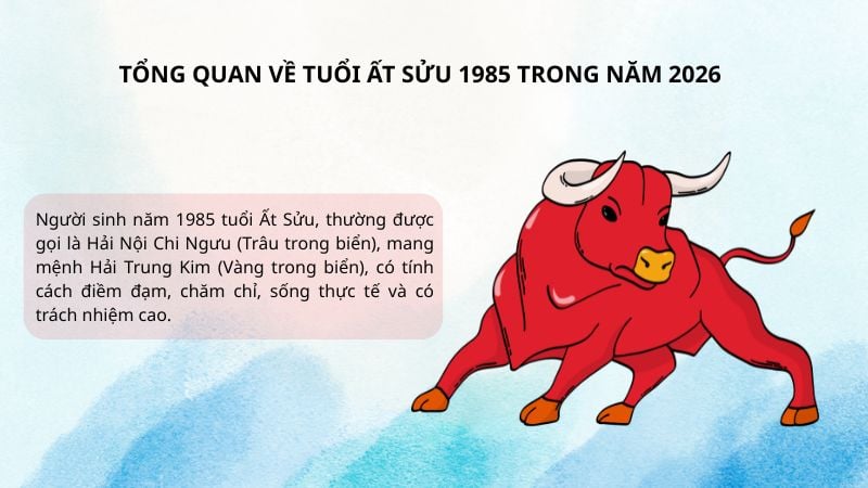 Tổng quan về Tuổi Ất Sửu 1985 trong năm 2026