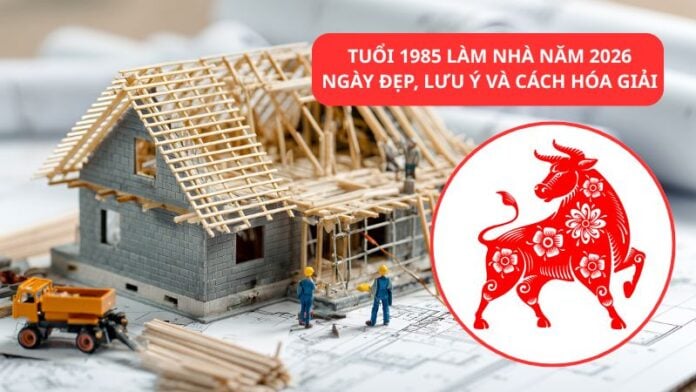 Tuổi 1985 làm nhà năm 2026_ Ngày đẹp, lưu ý và cách hóa giải