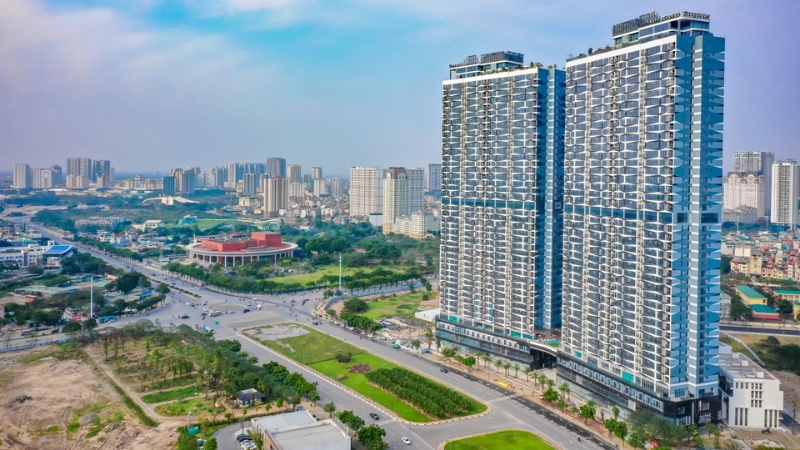 Hình ảnh tổng quan của dự án The Matrix One Mỹ Đình