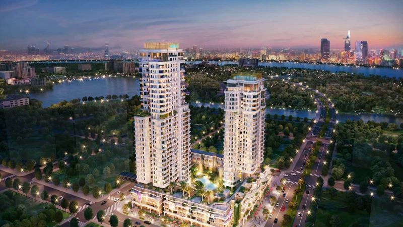 Thiết kế chuẩn đẳng cấp quốc tế tại Zeit River Thủ Thiêm (Nguồn ảnh: cityproperty.vn)