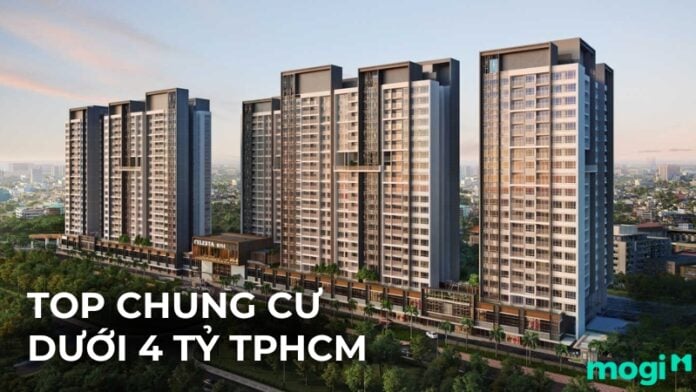 Top chung cư dưới 4 tỷ TPHCM