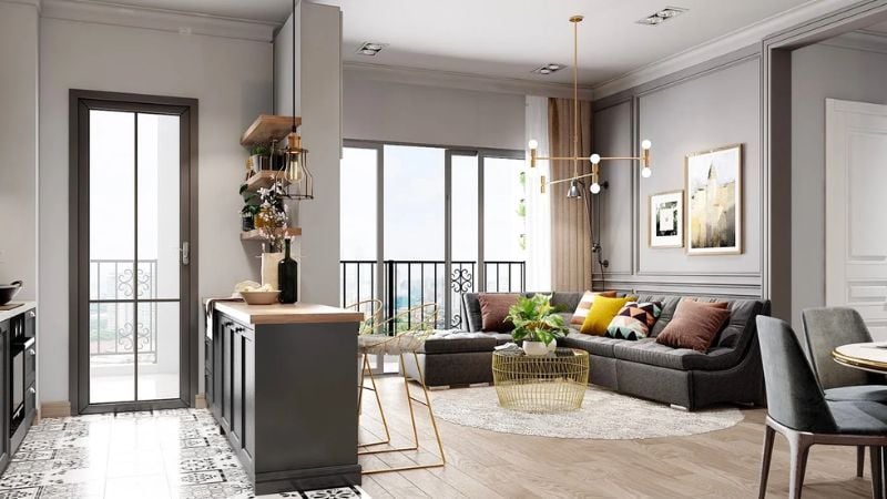 Không gian bên trong căn hộ EHome 3, Bình Tân (Nguồn: cafeF)