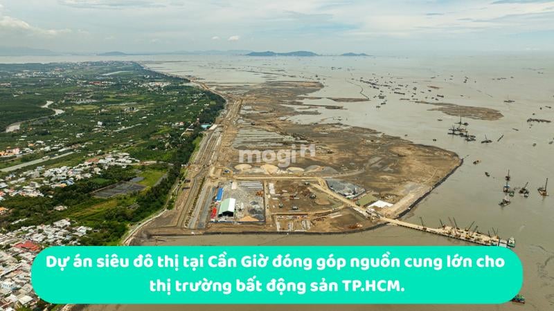 Thị trường bất động sản TPHCM 2026: Bước vào chu kỳ mới, chọn lọc phân khúc 3 Dự án siêu đô thị tại Cần Giờ đóng góp nguồn cung lớn cho thị trường bất động sản TP.HCM.