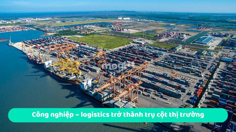 Công nghiệp – logistics trở thành trụ cột của thị trường nhà đất Hải Phòng trong năm 2026